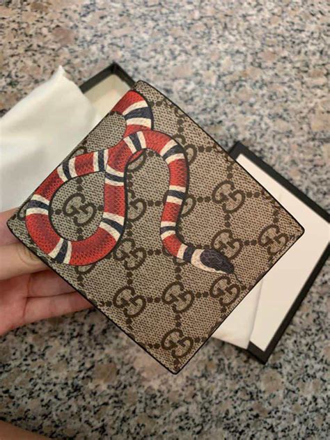 gucci wallet men sale fake|gucci wallet snake original.